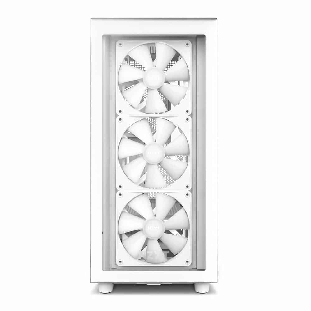 (image for) NZXT H7 Elite RGB White Mid Tower PC Case